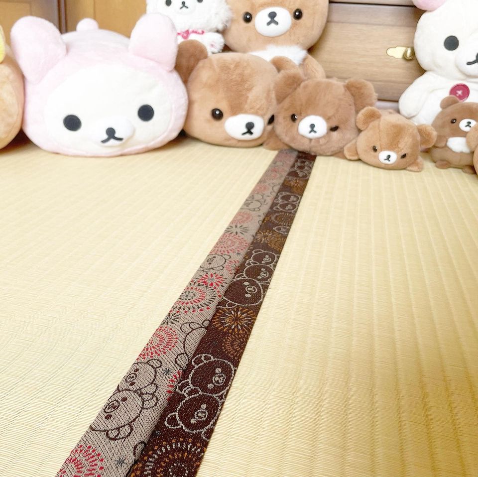 リラックマ畳縁花火 - 高田織物株式会社